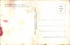 Superbagneres - the Table of Orientation CPA