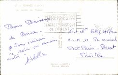 Rennes - Jardin du Thabor - CPA 