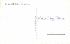 La Rochelle - Anblick des Hafens - CPA
