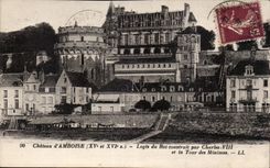Chateau d'Amboise - Logis du Roi CPA 
