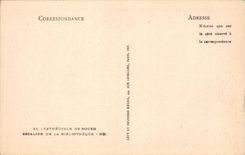 Rouen - Staircase of the Library - CPA