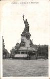 Paris - 10 - Statue of the Republic - CPA