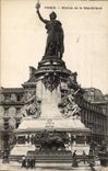 Paris - 10 - Statue of the Republic - CPA