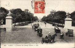 Paris - 8 - the Avenue of the Champs Elysees - CPA