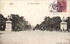 Paris - 8 - the Avenue of the Champs Elysees - CPA