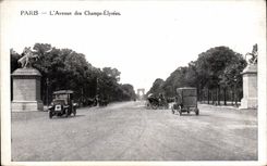 Paris - 8 - the Avenue of the Champs Elysees - CPA
