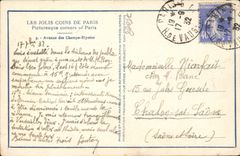 Paris - 8 - the Avenue of the Champs Elysees - CPA