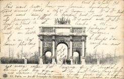 Paris - 1 - Arc du Carrousel - CPA 