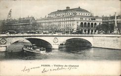 Paris - 1 - Theatre du Chatelet - CPA 