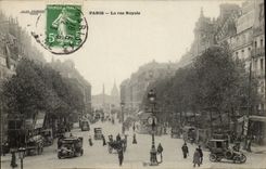 Paris - 8 - the Royal Street - CPA