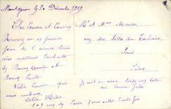 Fantasy - Child - Happy New Year - flowers - flowers - CPA