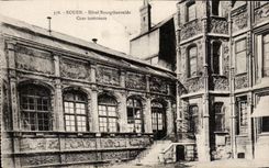 Rouen - Bourtheroulde Hotel - Court Interior - CPA