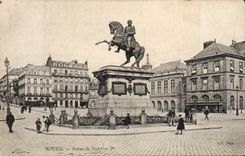 Rouen - Statue of Napoleon I - CPA