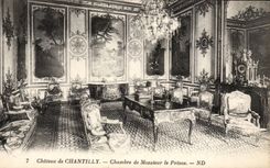 Chantilly - Castle of Chantilly - Room of Mister the Prince - CPA