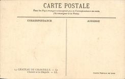 Chantilly - Castle of Chantilly - Chatelet and the Vault - CPA