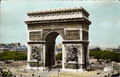 Paris - 8 - Arc de Triomphe - CPA