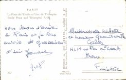 Paris - 8 - Arc de Triomphe - CPA