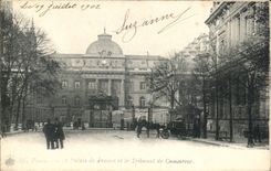 CPA Paris Palais de justice et le tribunal de commerce