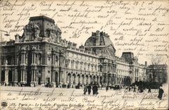 CPA Paris Le Louvre Pavillon Richelieu