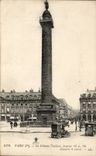 CPA Paris Vendome Column