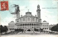 CPA Paris Palate of Trocadero