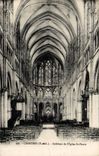 CPA Chartres Interior of the church St Pierre