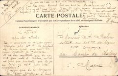 CPA Versailles View of the park and the palate