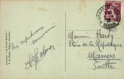 CPA Collar of Vanoise the lake Log and Point of Rechasse