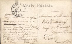 CPA Paris Avenue of the Champs Elysees