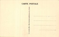 CPA Paris Gardens of Trocadero and the Eiffel Tower