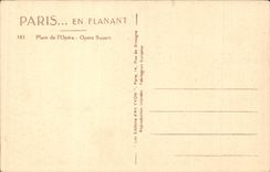 CPA Paris Place de l'Opera