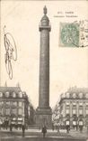 CPA Paris Vendome Column