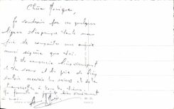 CPA Fantasy Fir tree under snow Happy New Year