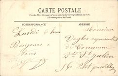 Rouen CPA Town hall Room of the municipal council Frescos of Bandouin and monumental chimney