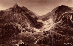CPA Luchon Superbagneres and surroundings Venasque and the peak of the Spade
