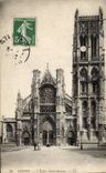 CPA Dieppe the church Saint Jacques
