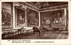 CPA Palate of Versailles Anteroom of the queen or living room of the great cover