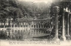 CPA Paris the park Heap Naunachie