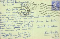 CPA Paris the park Heap Naunachie