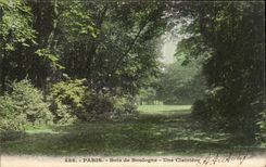 Paris CPA Bois de Boulogne a clearing
