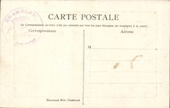 CPA Chateau de Chambord Le pont sur le cosson