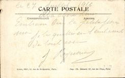 CPA the Scale St Aurin Ruins of the castle