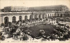 CPA Versailles the orangery the castle