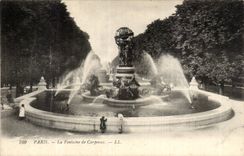 CPA Paris Carpeaux Fountain