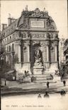 CPA Paris Fountain Saint Michel