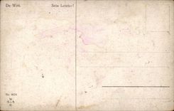 CPA Fantasy De Witt Old Letzter Mittelmann Folklore