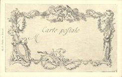 CPA Fantaisie Les chefs d'oeuvre de l'art au 18eme Monseigneur le dauphin Baudouin Blot