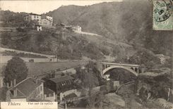 CPA Thiers Seen towards the valley