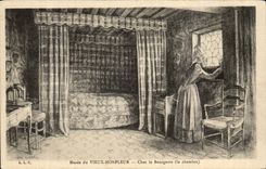 CPA Musee du Vieux Honfleur Chez le bourgeois La chambre