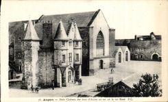 CPA Angers Small castle of the dukes of Anjou or is it king Rene